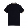 Fred Perry Polo Logo Nero Uomo