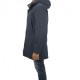 K-Way Parka Yarno Twill Marmotta Lungo Blu Uomo