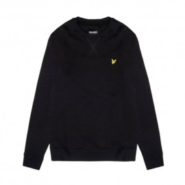 Lyle & Scott Felpa Giro Nero Uomo