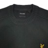 Lyle & Scott Maglioncino Caldo Cotone Antracite Uomo