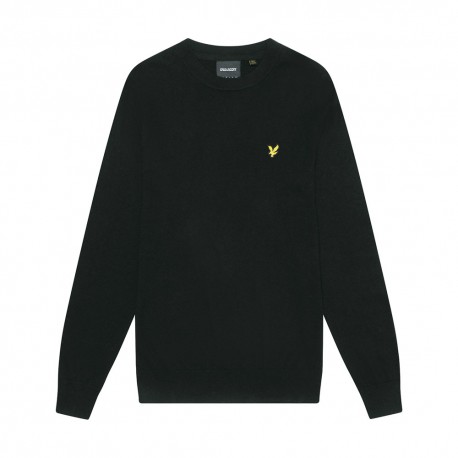 Lyle & Scott Maglioncino Giro Nero Uomo