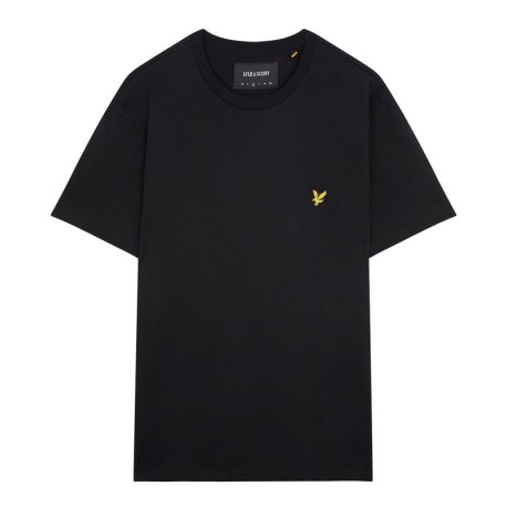 Lyle & Scott T-Shirt Giro Nero Uomo