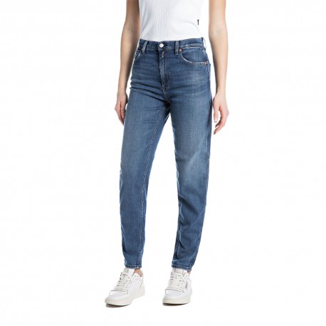 Replay Jeans Keida Medium Blue Donna