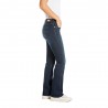 Replay Jeans New Luz Bootcut Dark Blue Donna