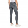 Replay Jeans New Luz Grigio Donna