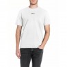 Replay T-Shirt Logo Piccolo Bianco Uomo