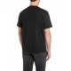 Replay T-Shirt Logo Piccolo Nero Uomo