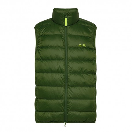 Sun 68 Gilet Sportivo Verde Uomo