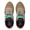 Sun 68 Jaki Bicolor Beige Blu Argento - Sneakers Uomo