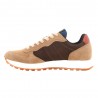 Sun 68 Jaki Bicolor Beige Blu Argento - Sneakers Uomo