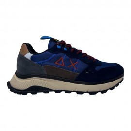 Sun 68 Fire And Camping Navy Blu - Sneakers Uomo