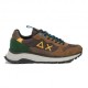 Sun 68 Fire And Camping Marrone Giallo - Sneakers Uomo