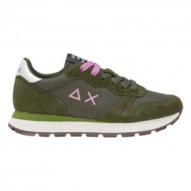 Sun 68 Ally Solid Verde Rosa - Sneakers Donna