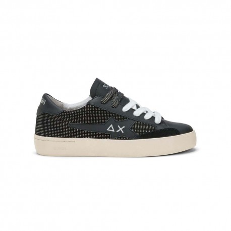 Sun 68 Katy Lea Bianco Nero - Sneakers Donna