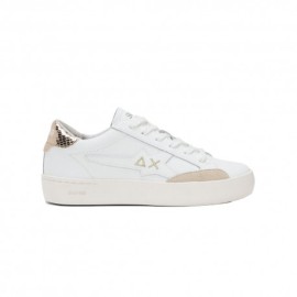 Sun 68 Katy Lea Gs Bianco Oro - Sneakers Bambina