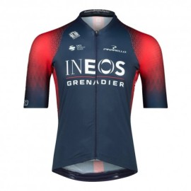 Bioracer Maglia Ciclismo Epic Ineos 2023 Red/Navy Blues Uomo