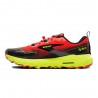 Brooks Cascadia 18 Cherry Tomato Lime Nero - Scarpe Trail Running Uomo