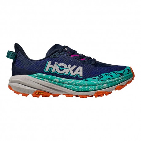 Hoka Speedgoat 6 Varsity Nav Meteor - Scarpe Trail Running Donna