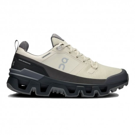 On Cloudwander Waterproof Sand Nero - Scarpe Trail Running Uomo