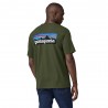 Patagonia Maglia Trekking Trekking P-6 Logo Responsabili-Tee Torrey Pine Verde Uomo