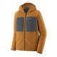 Patagonia Fleece R2 Techface Hoody Raptor Brown Uomo