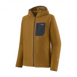 Patagonia Fleece R1 Air Full-Zip Hoody Raptor Brown Uomo