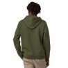 Patagonia Felpa Trekking P-6 Logo Uprisal Hoody Torrey Pine Verde Uomo