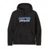 Patagonia Felpa Trekking P-6 Logo Uprisal Hoody Nero Uomo