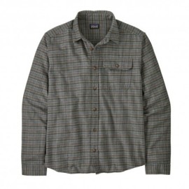 Patagonia Camicia Trekking Lightweight Fjord Flannel Tracks Thermal Blue Uomo