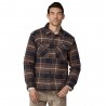 Patagonia Camicia Trekking Insulated Fjord Flannel Outdoor Molasses Uomo