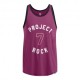 Under Armour Canotta Palestra Project Rock Badge of Honor Viola Uomo