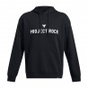 Under Armour Felpa Palestra Con Cappuccio Project Rock Nero Uomo