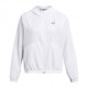 Under Armour Giubbino Sportivo Windjacket Rival Bianco Donna