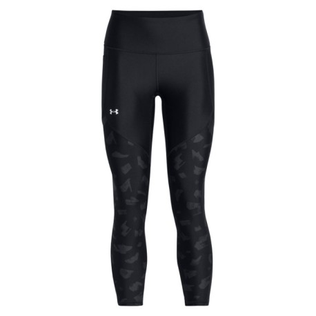 Under Armour Leggings Palestra Tech Printed Panel Ankle Nero Donna