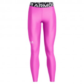 Under Armour Leggings Palestra Tight Heatgear Magenta Donna