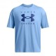 Under Armour Maglietta Palestra Heavyweight Oversized Branded Grigio Uomo