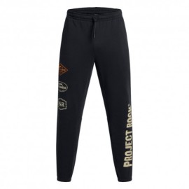 Under Armour Pantaloni Con Polsino Project Rock Heavyweight Tools Of The Trade Nero Uomo