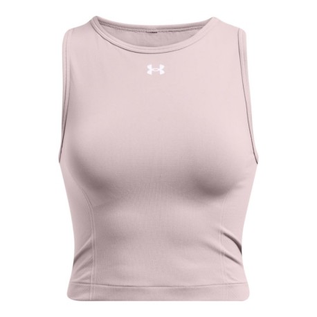 Under Armour Top Palestra Seamless Grigio Donna