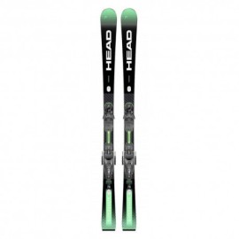 Head Supershape E-Magnum Sw Bb + Attacchi Prd12 Gw Nero Verde - Sci Uomo