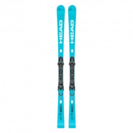 Head Wc Rebels E-Race Pro + Attacchi Ff St16 Azzurro Bianco - Sci Uomo