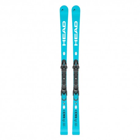 Head Wc Rebels E-Race Pro + Attacchi Ff St16 Azzurro Bianco - Sci Uomo