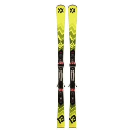 Volkl Racetiger Sl + Attacchi Rm3 12 Gw Giallo Nero - Sci Uomo