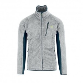 Karpos Fleece Vertice Glacier Gray Midnight Uomo