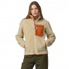 Patagonia Giacca Classic Retro-X Dark Natural Donna