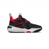 Nike Team Hustle D 11 Nero Rosso - Scarpe Basket Bambino