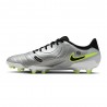 Nike Tiempo Legend 10 Acad Fg Mg Argento Nero - Scarpe Da Calcio Uomo