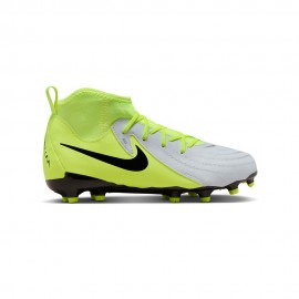 Nike Phantom Luna Ii Acad Fg Mg Volt Nero - Scarpe Da Calcio Bambino