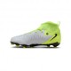 Nike Phantom Luna Ii Acad Fg Mg Volt Nero - Scarpe Da Calcio Bambino