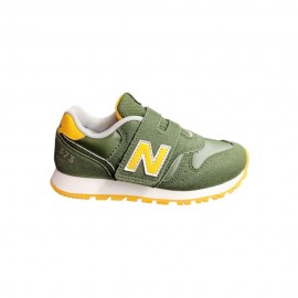 New Balance 373 Mesh Suede Psv Verde Giallo - Sneakers Bambino