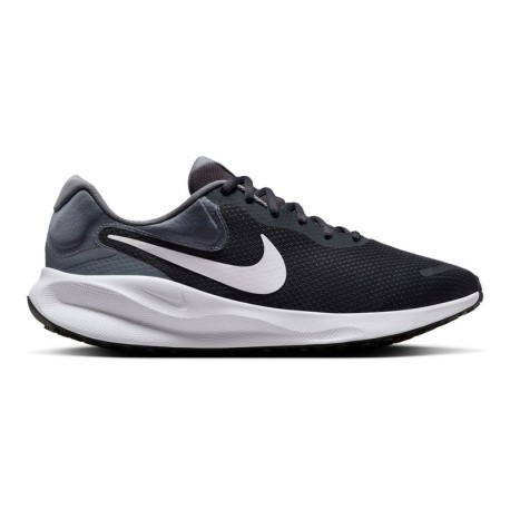 Nike Revolution 7 Anthracite Bianco Nero - Scarpe Running Uomo